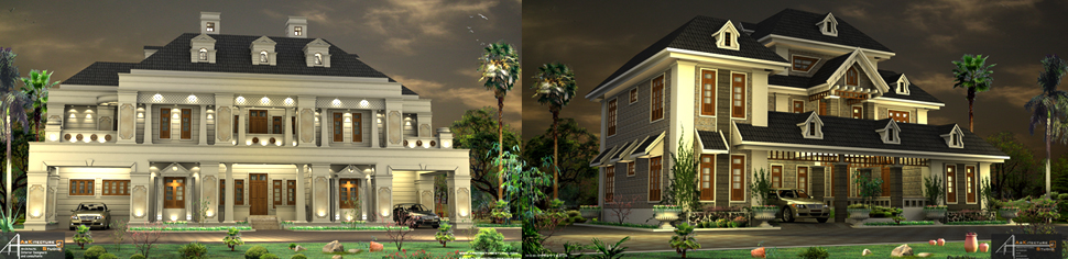 Architectural exterior design Architectural exterior design