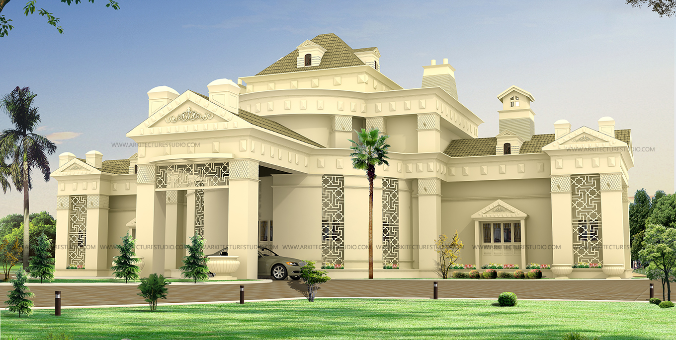 LUXURY COLONIAL HOUSE DESIGN