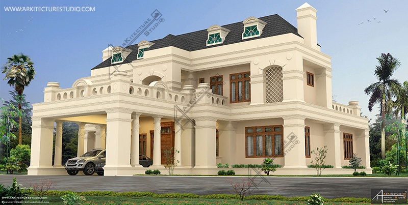 Custom home design Kerala,
Luxury residential architecture,
Architectural style keywords,
Colonial luxury house design,
Victorian architecture house design