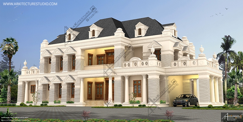 top architect, kerala house, luxury homes, colonial expert 