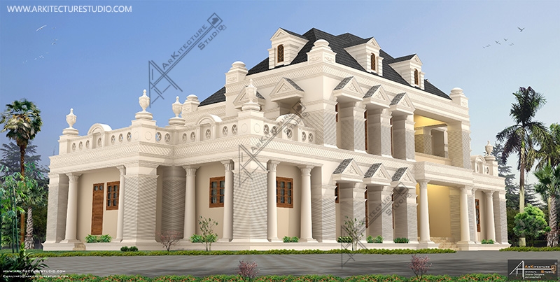 top architect, kerala house, luxury homes, colonial expert 