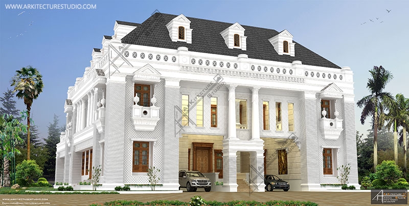 Residence At Erattupetta, Kottayam.