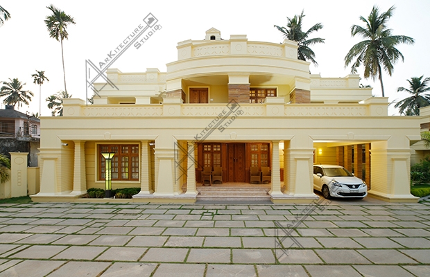 Contemporary modern style, Beautiful Home, kerala home design, kerala home plan 