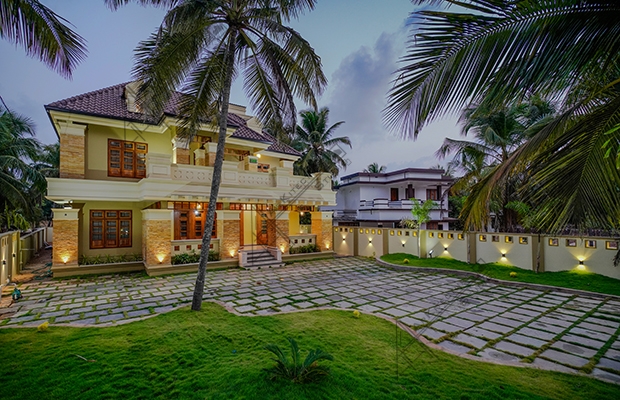 house design kerala single floor, kerala architecture, colonial home design