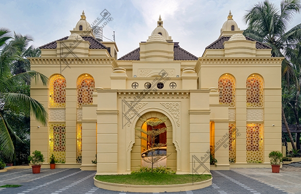 luxury kerala home, islamic architecture, arabic interior, bungalow design, beautiful bungalow designs