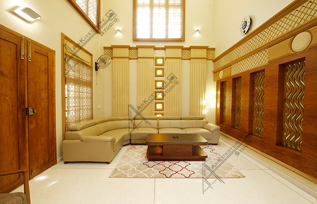 kerala architecture, luxury villa in colonial style, sigle floor home, Beautiful Home, kerala home design, kerala home plan