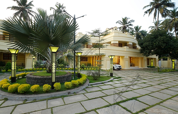 indian homes exterior designs, indian homes design photos, luxury bungalow design